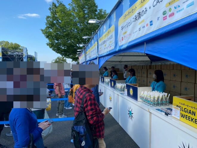 ビールイベント設営、運営